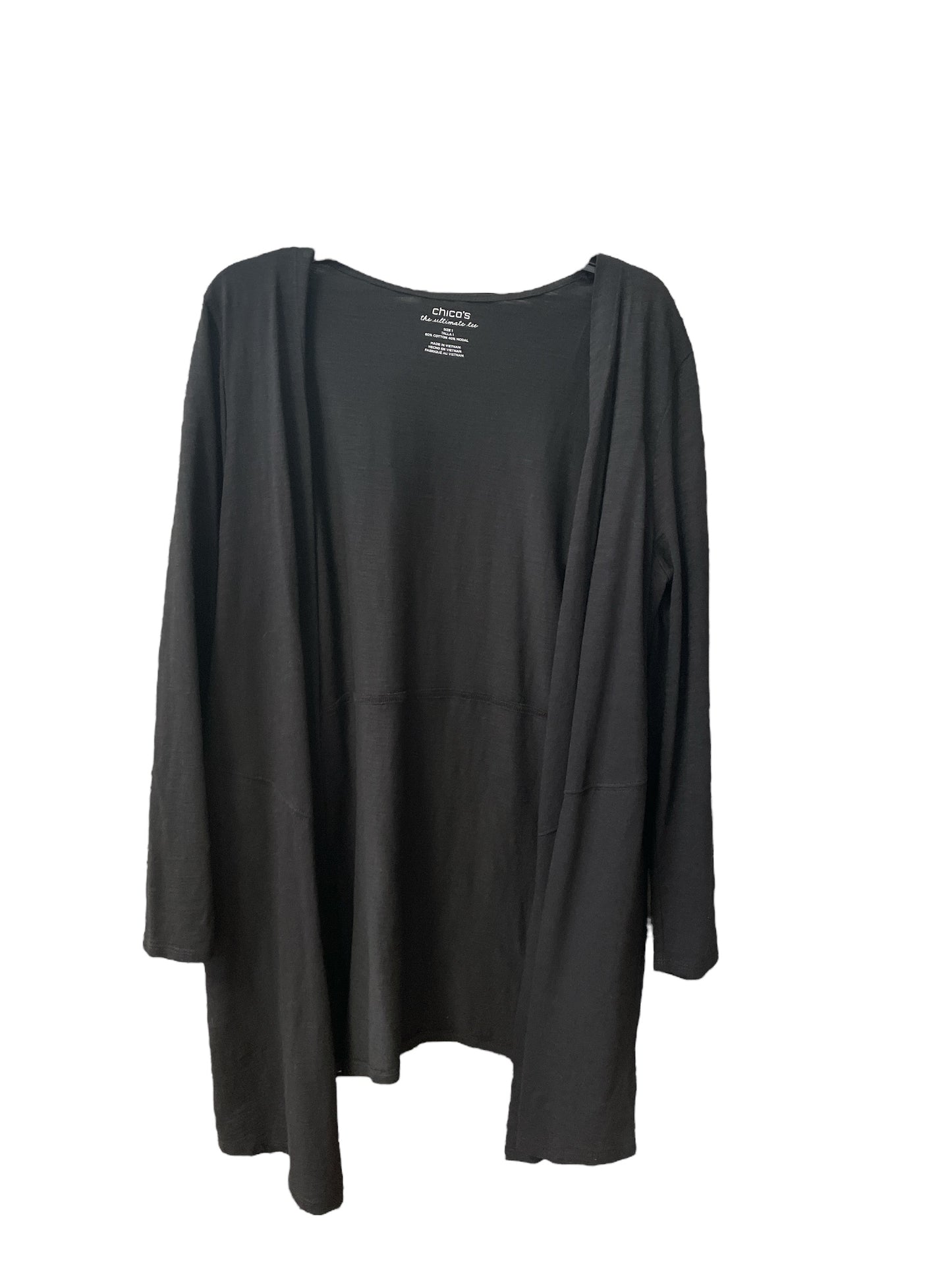 Cardigan By Chicos In Black, Size: M