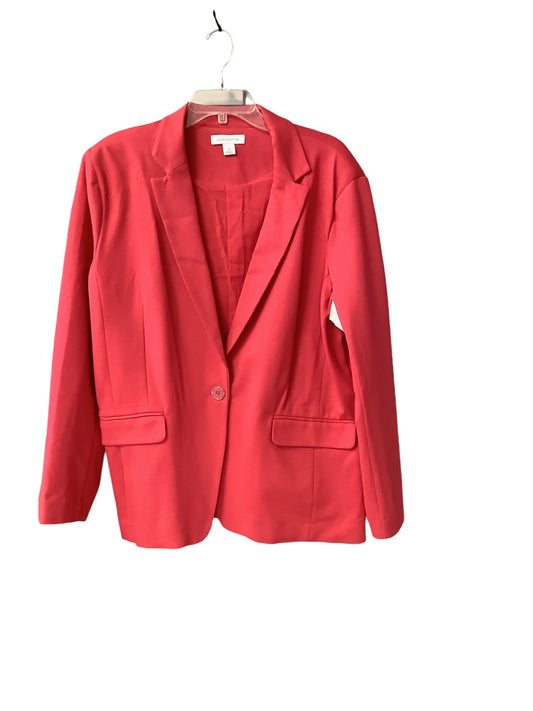 Blazer By Liz Claiborne In Pink, Size: 18