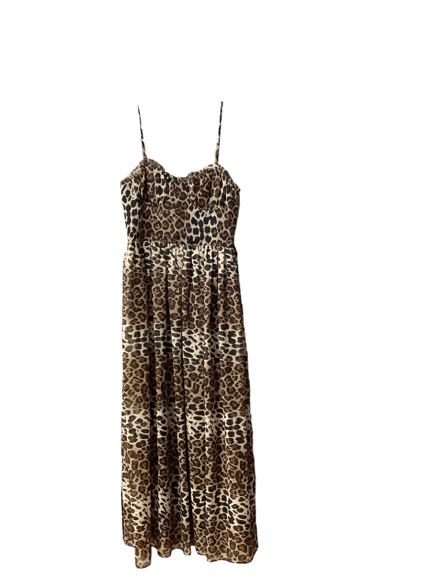 Animal Print Dress Designer Clothes Mentor, Size S