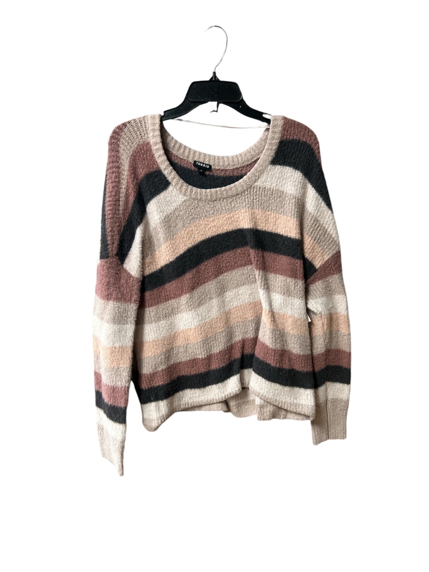 Sweater By Torrid In Pink, Size: 1x