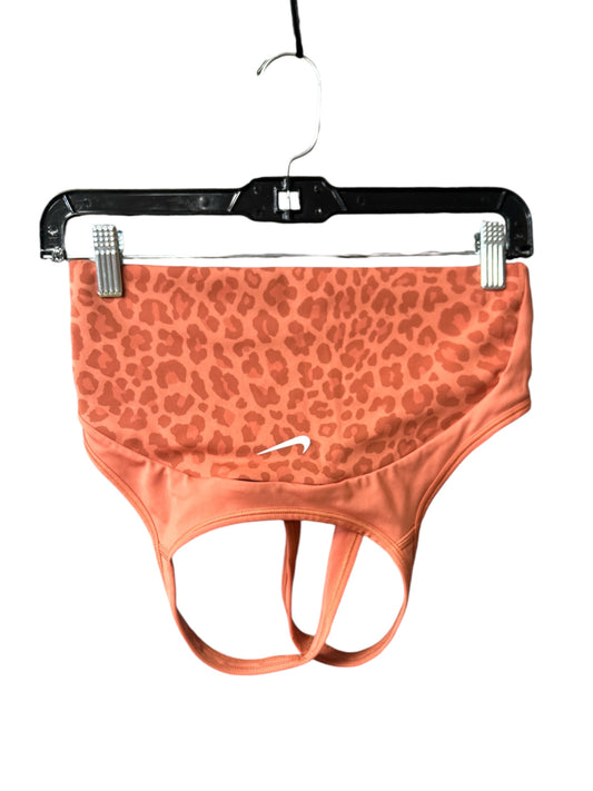 Athletic Bra By Nike In Animal Print, Size: M