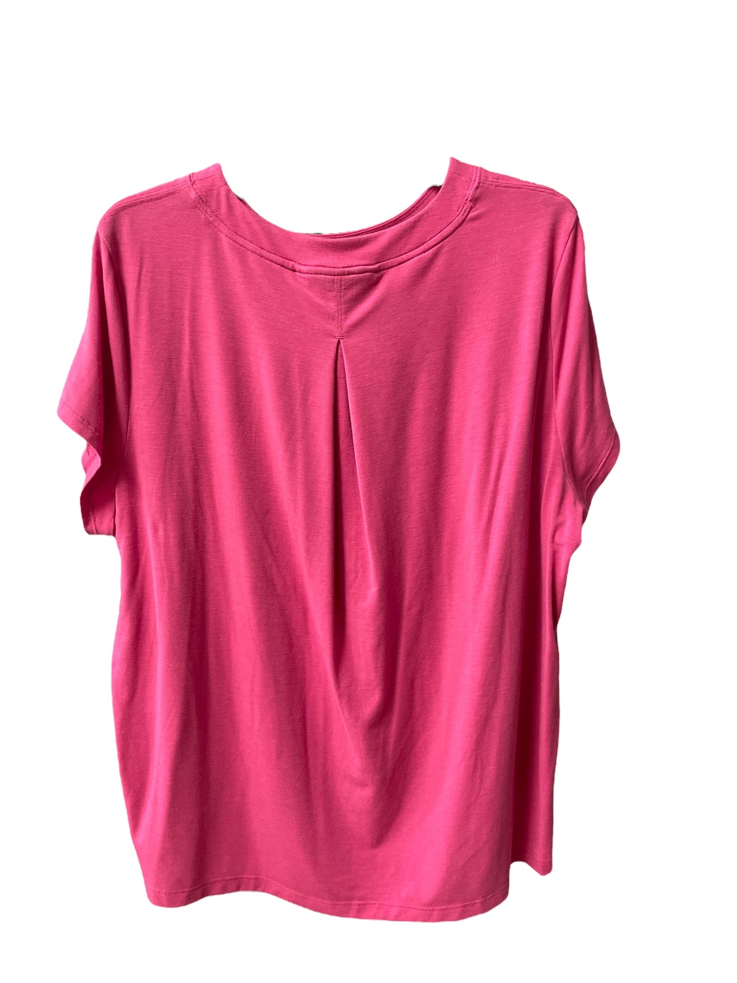 Athletic Top Short Sleeve By Athleta In Pink, Size: M