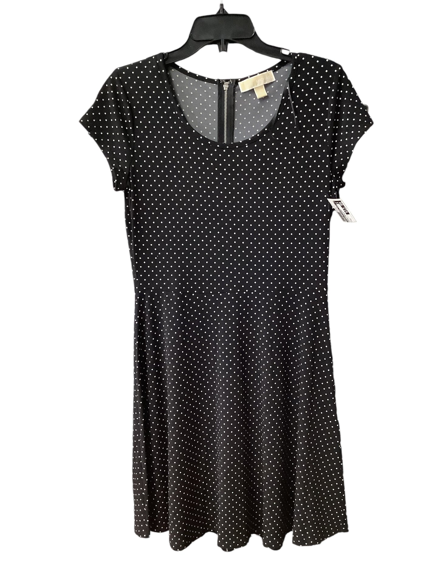 Dress Casual Short By Michael By Michael Kors In Polkadot Pattern, Size: M