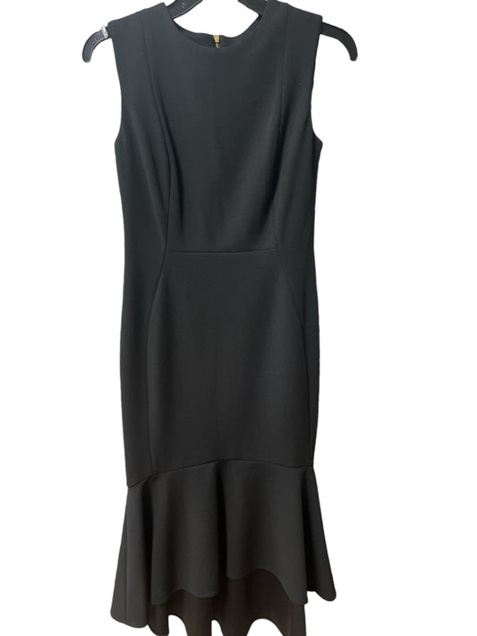 Dress Work By Calvin Klein In Black, Size: 2