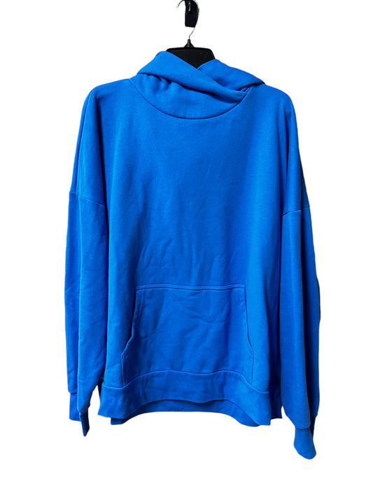 Sweatshirt Hoodie By Dsg Outerwear In Blue, Size: 1x