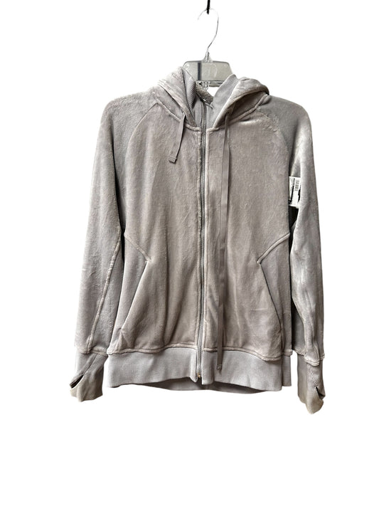 Athletic Jacket By Athleta In Grey, Size: M