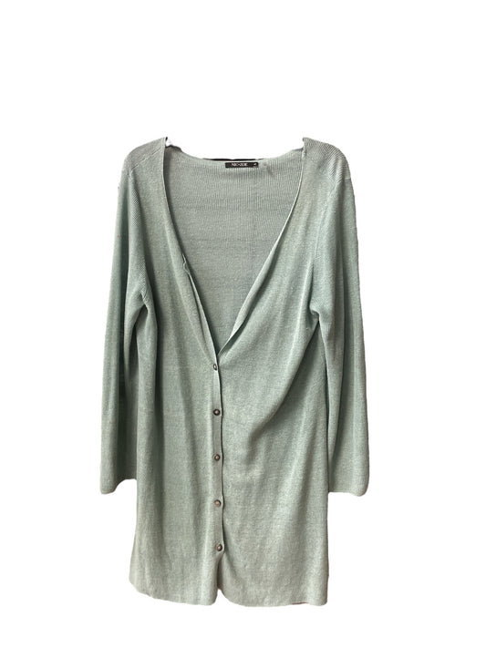 Sweater Cardigan By Nic + Zoe In Green, Size: Xl