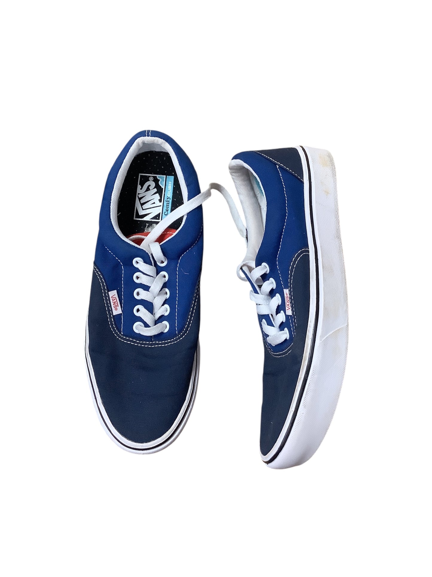 Shoes Sneakers By Vans In Blue, Size: 10.5