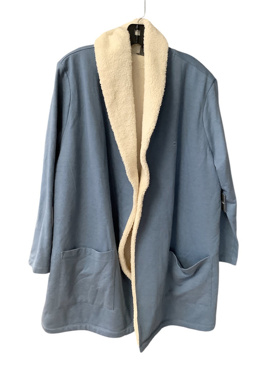 Cardigan By Eddie Bauer In Blue, Size: 2x