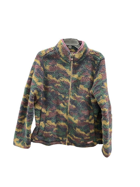 Jacket Faux Fur & Sherpa By Avalanche In Camouflage Print, Size: M