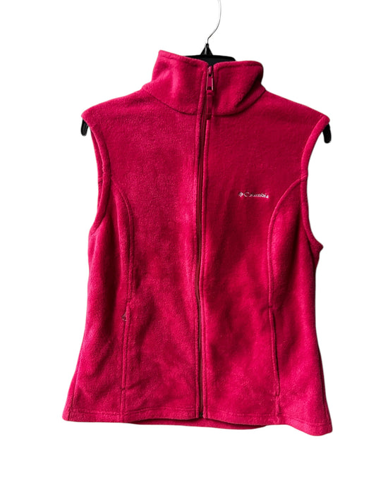 Vest Fleece By Columbia In Pink, Size: L