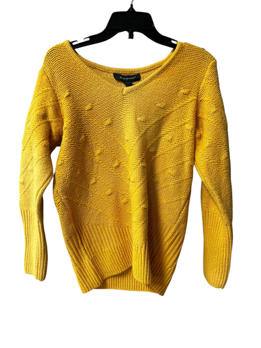 Sweater By Ashley Stewart In Yellow, Size: 0x