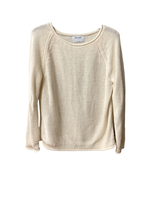 Sweater By Old Navy In Cream, Size: M