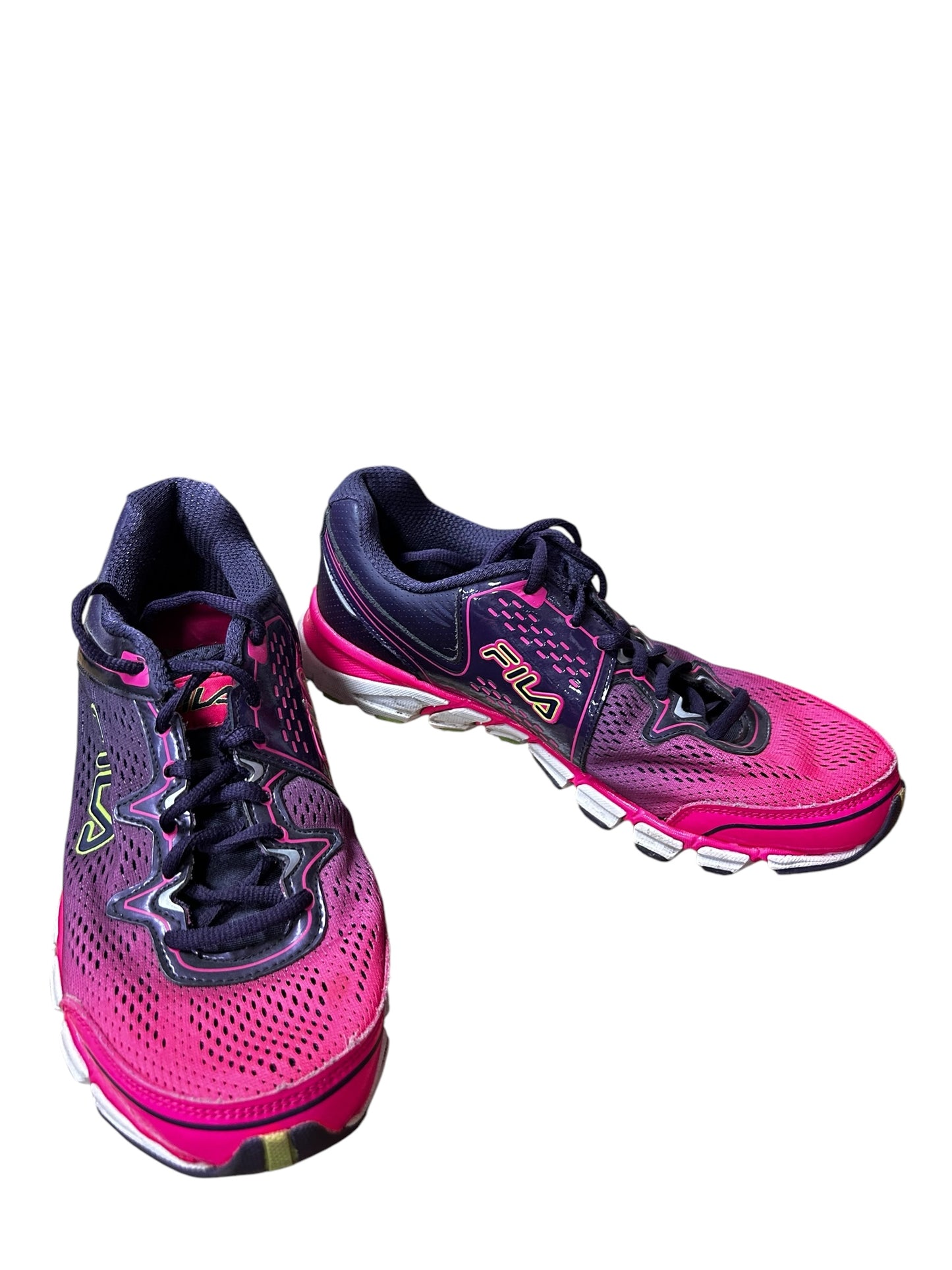 Shoes Athletic By Fila In Pink & Purple, Size: 10