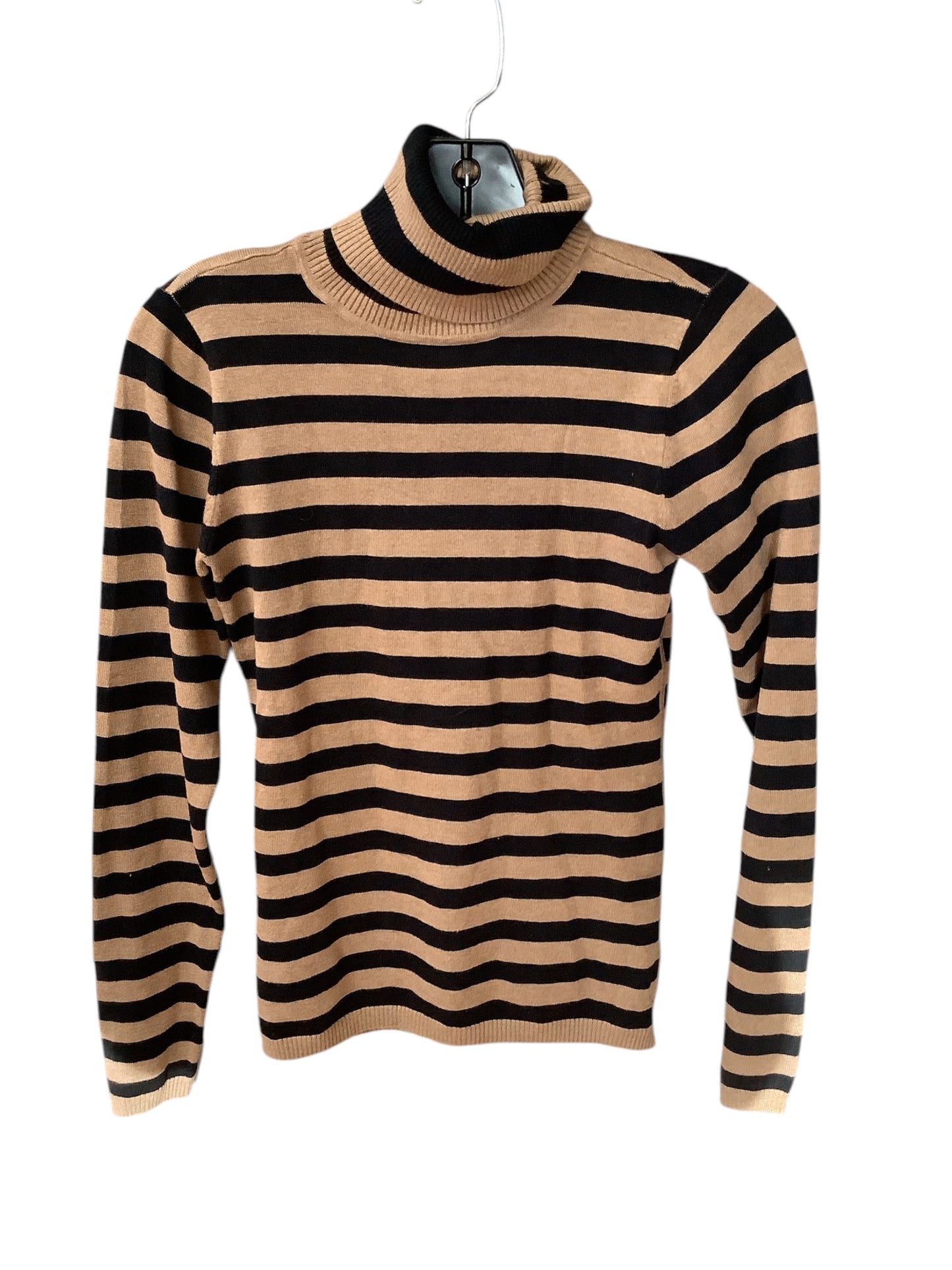 Top Long Sleeve Basic By Limited In Striped Pattern, Size: Xs