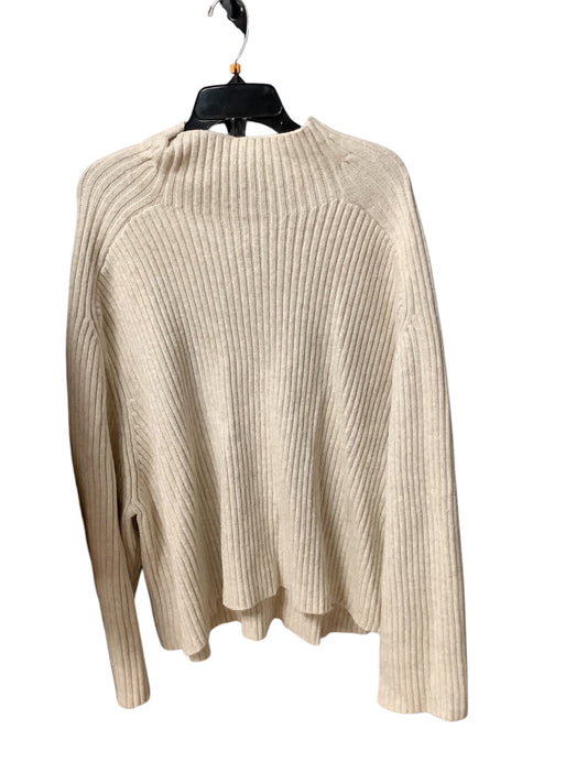 Sweater By H&m In Cream, Size: Xxl