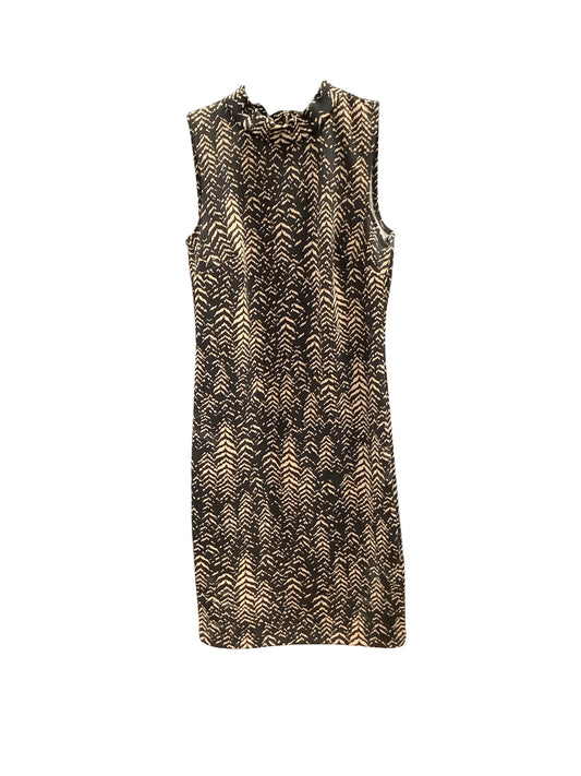 Dress Work By Vince Camuto In Black & Tan, Size: Xs