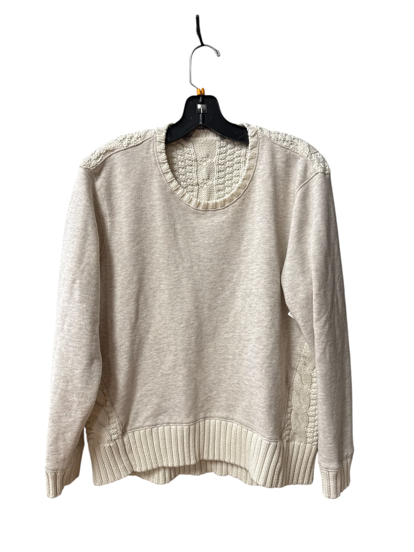 Sweater By Athleta In Cream, Size: M