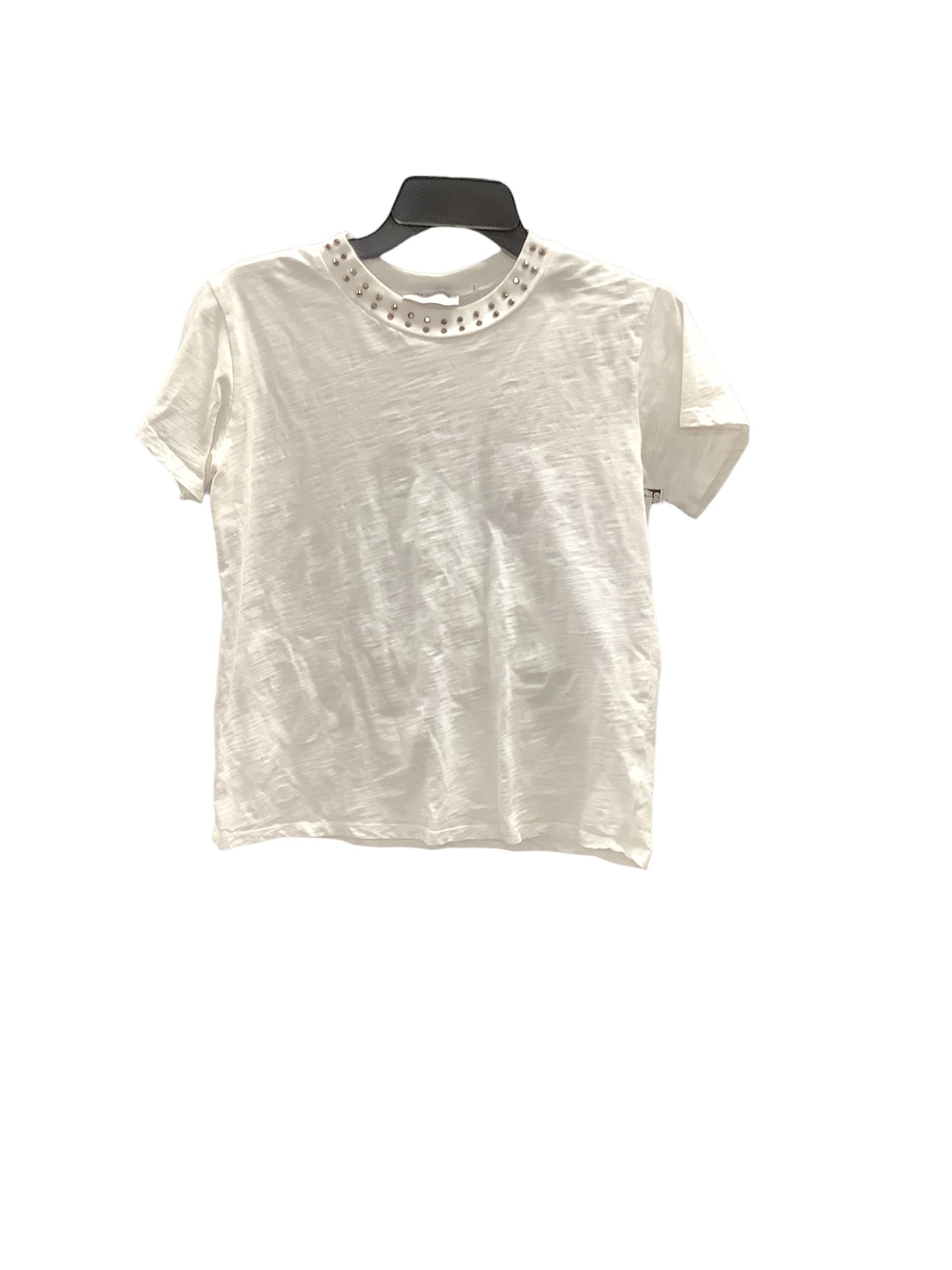 Top Short Sleeve Basic By Cmc In White, Size: Xs