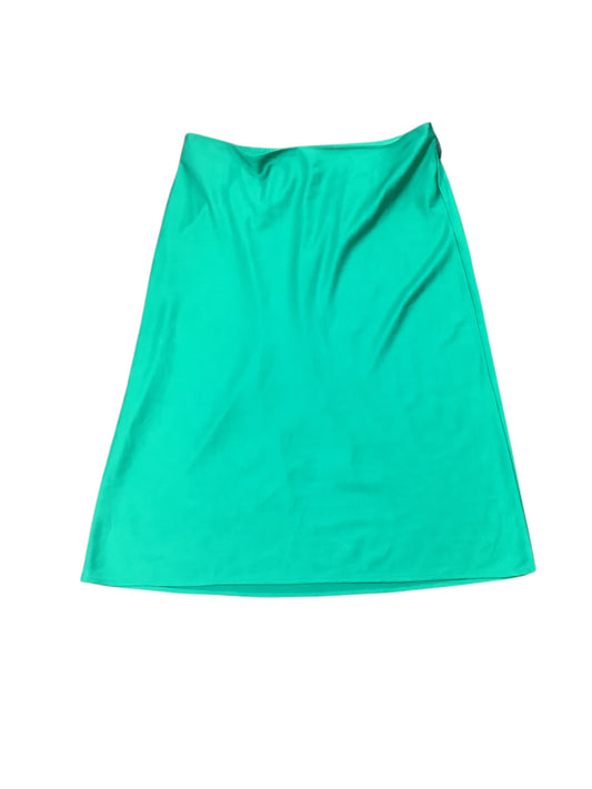 Skirt Midi By J. Crew In Green, Size: Xl