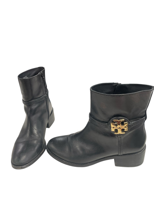 Boots Designer By Tory Burch In Black, Size: 9.5