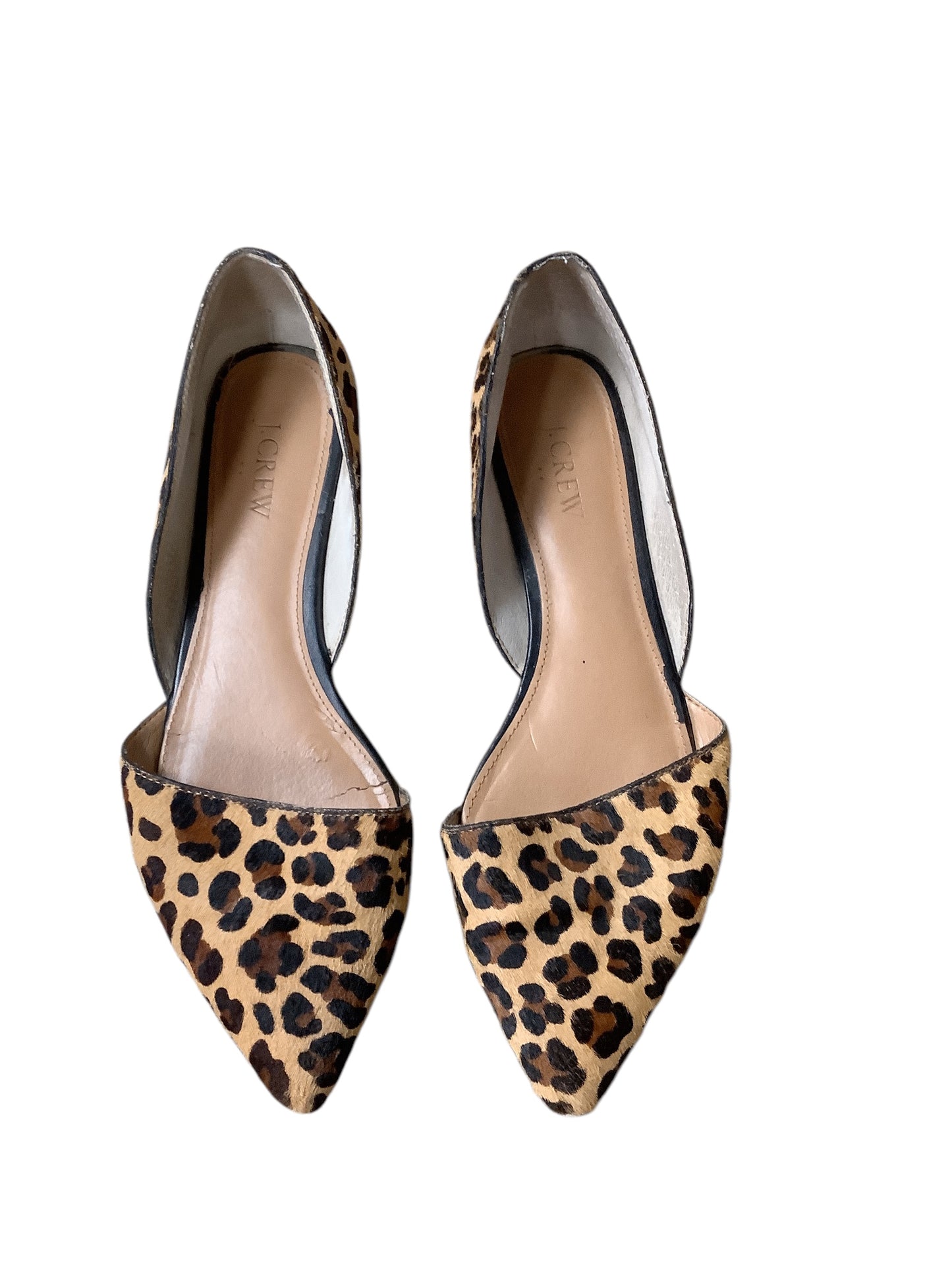 Shoes Flats By J. Crew In Animal Print, Size: 9