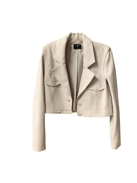 Blazer By T Tahari In Cream, Size: S