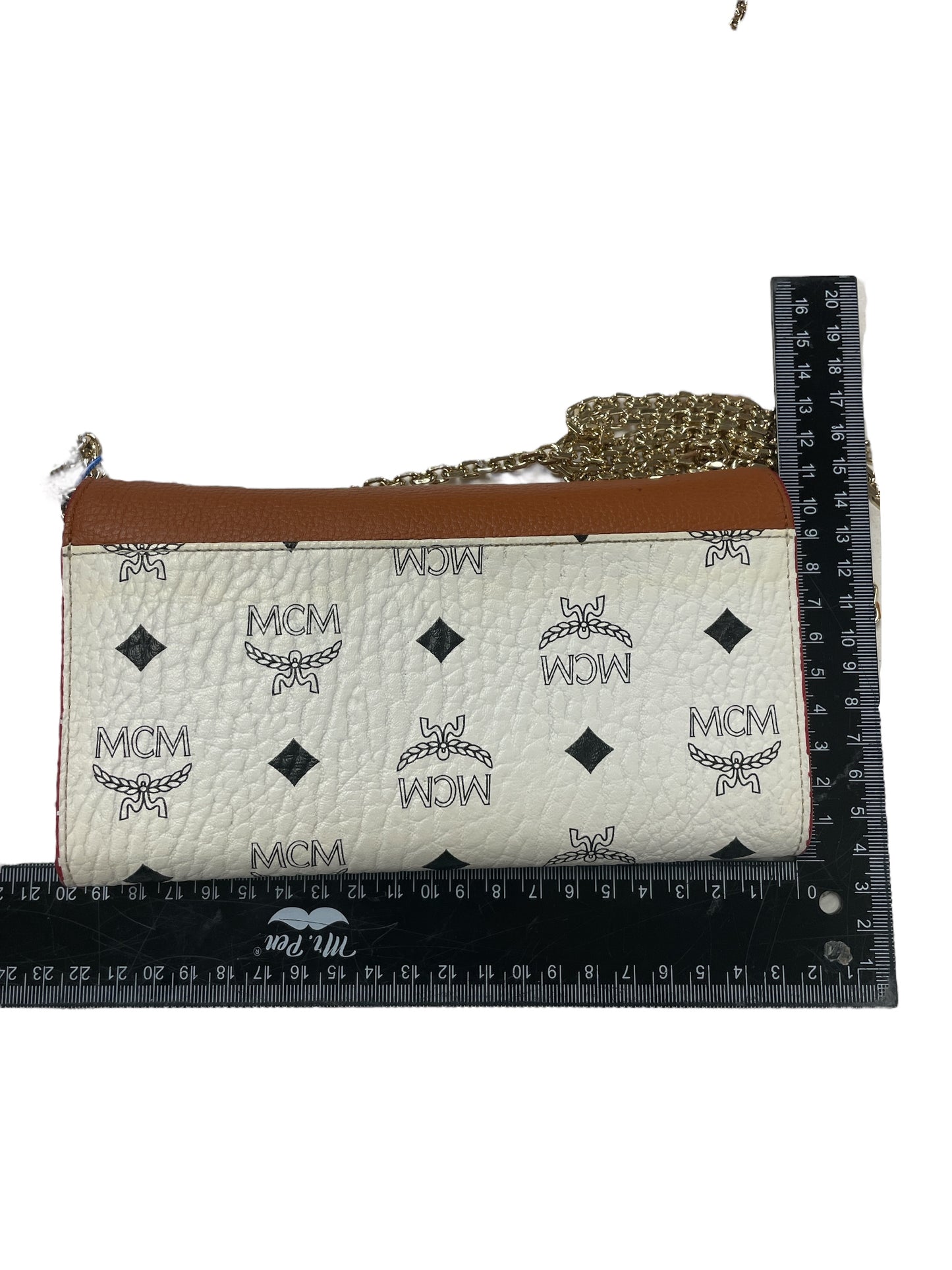 Crossbody Luxury Designer By Mcm, Size: Small