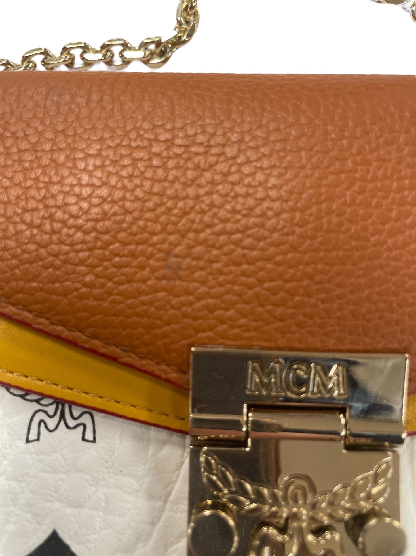 Crossbody Luxury Designer By Mcm, Size: Small