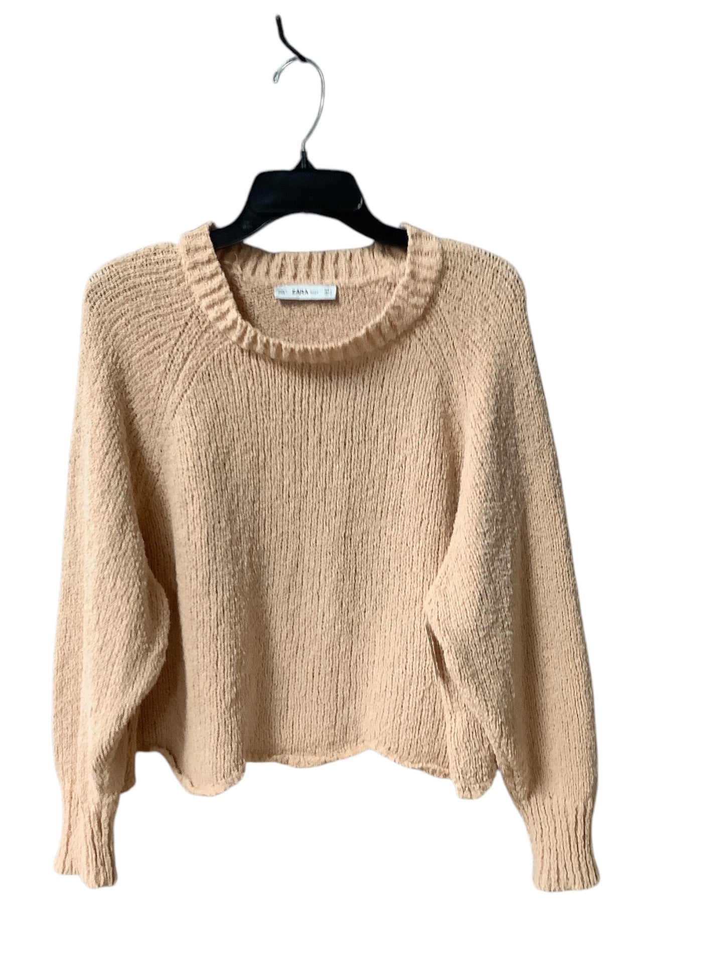 Sweater By Zara In Peach, Size: L