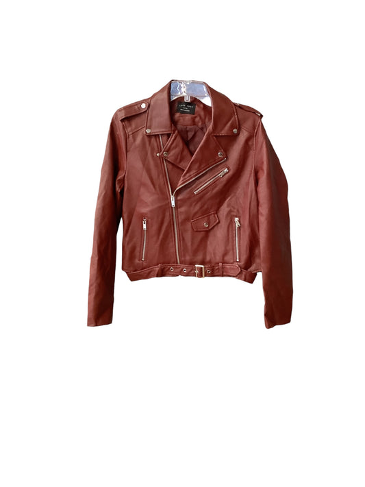 Jacket Moto By Love Tree In Red, Size: L