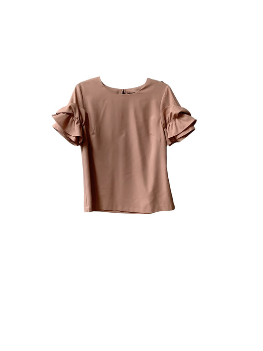 Top Short Sleeve By Banana Republic In Pink, Size: M