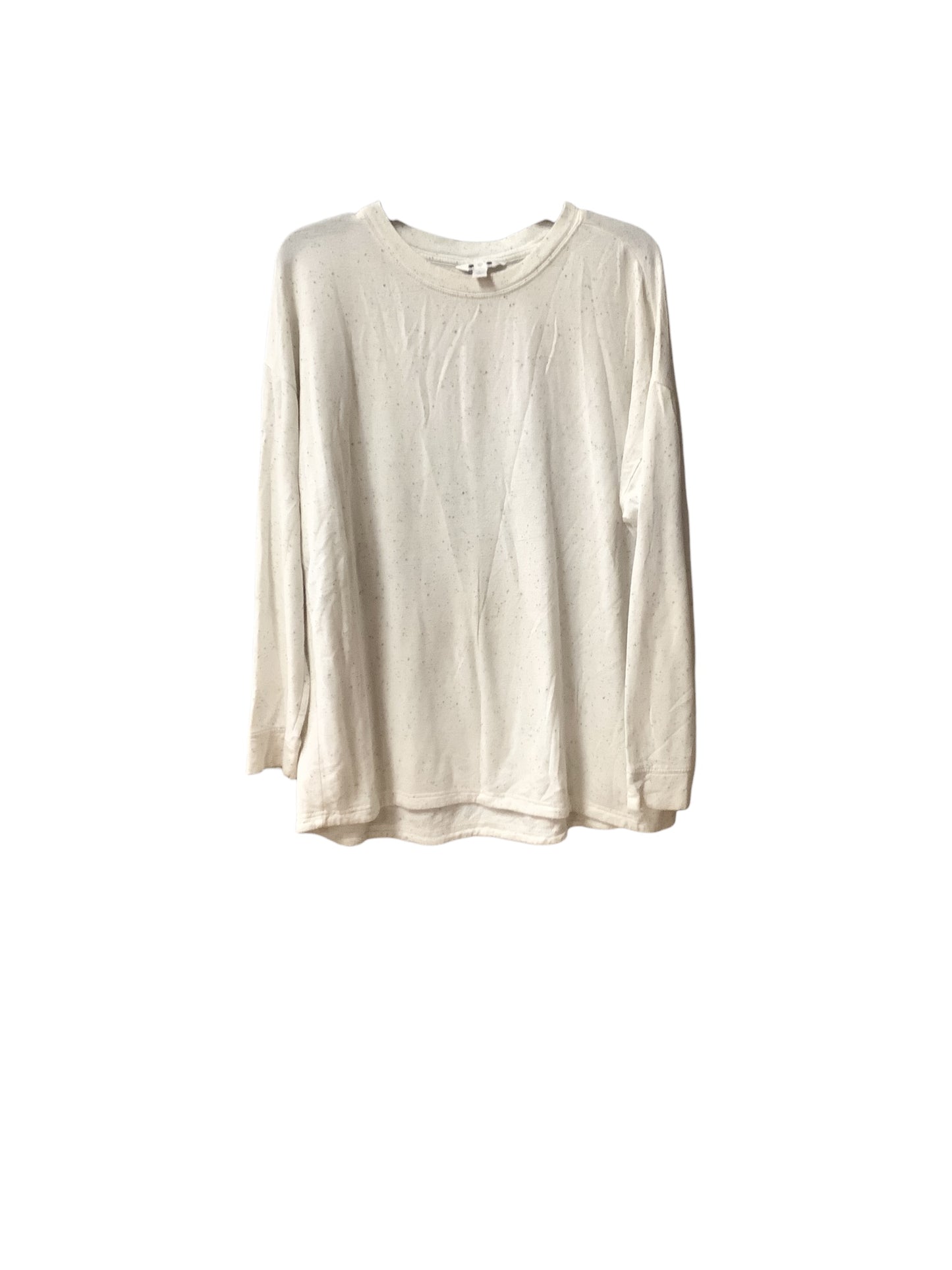 Athletic Top Long Sleeve Crewneck By Sweaty Betty In White, Size: L