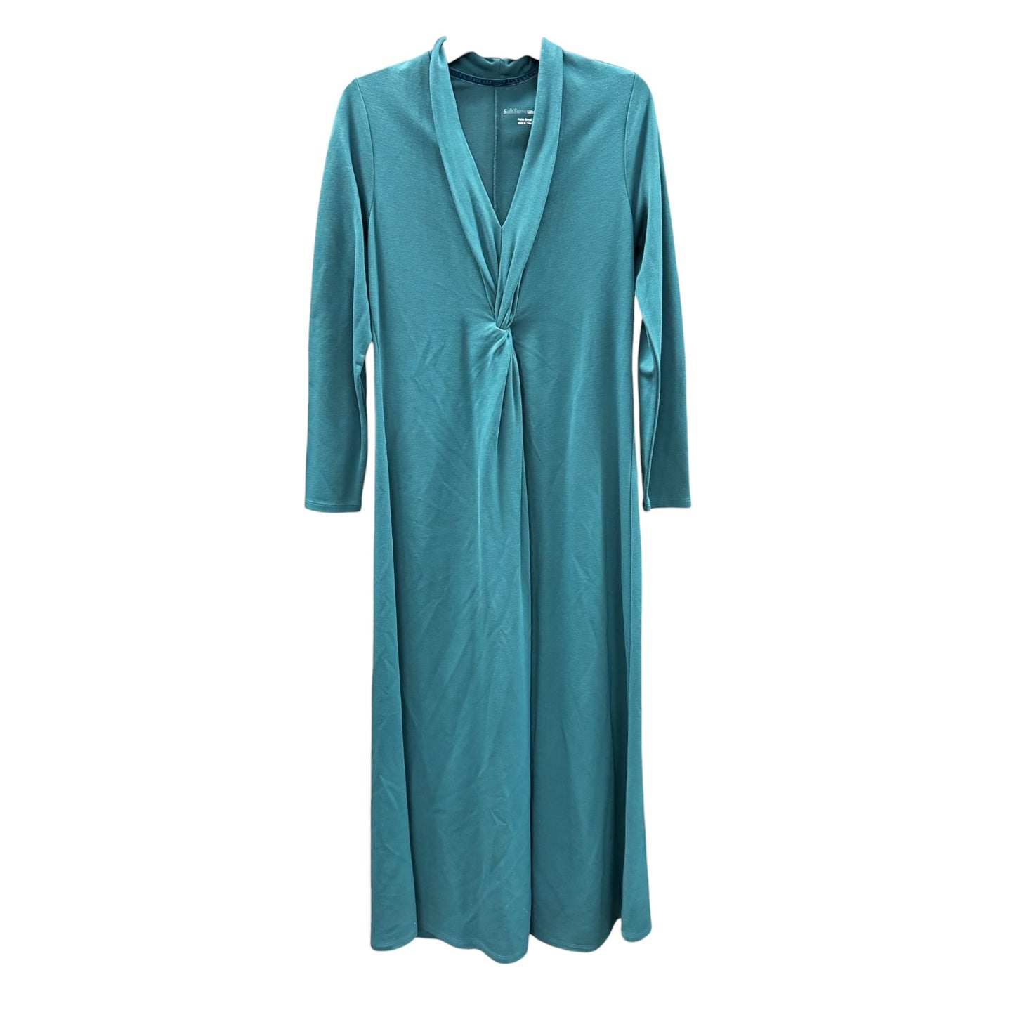 Dress Casual Maxi By Soft Surroundings In Teal, Size: Sp