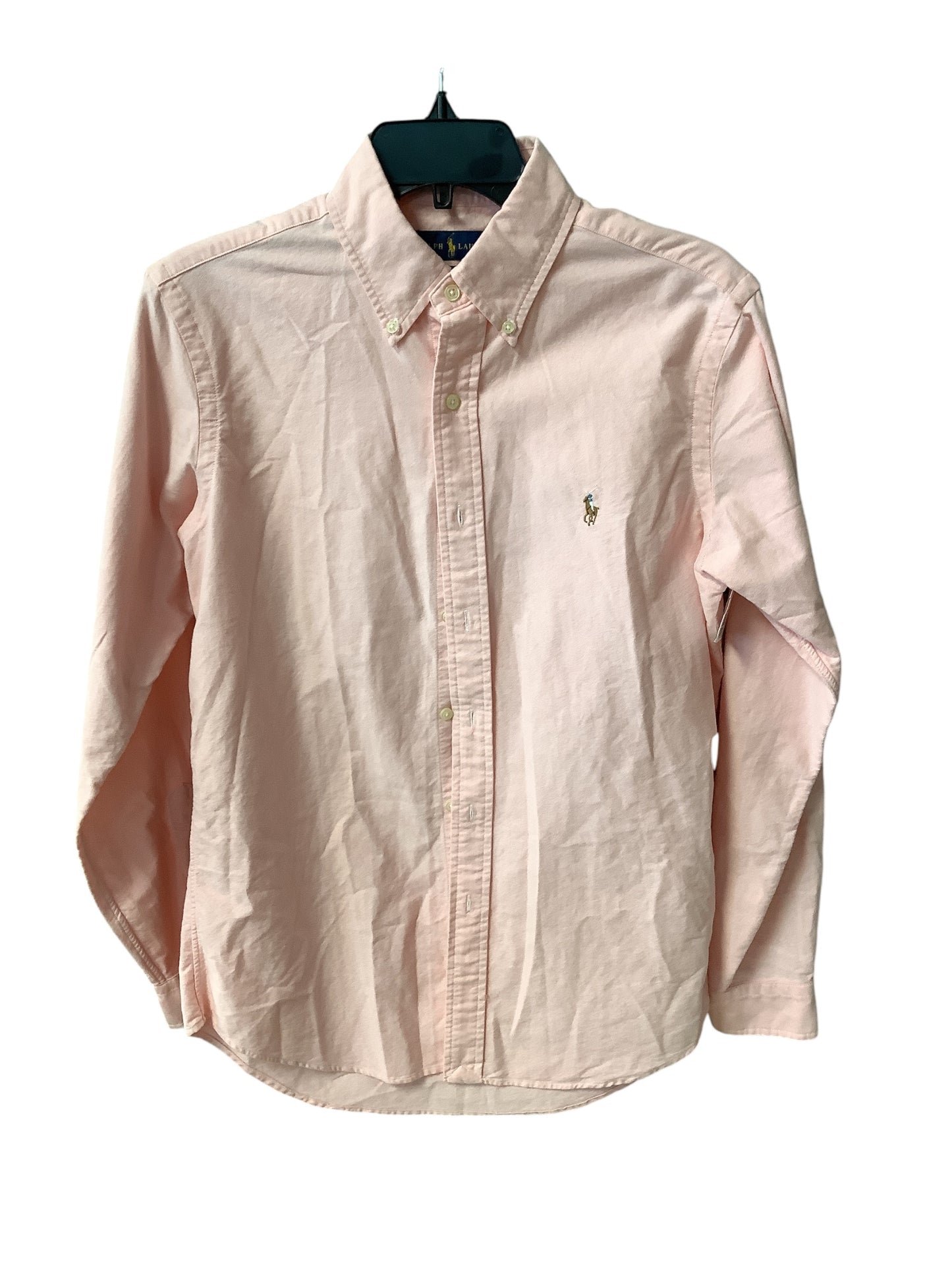 Top Long Sleeve By Ralph Lauren In Pink, Size: S