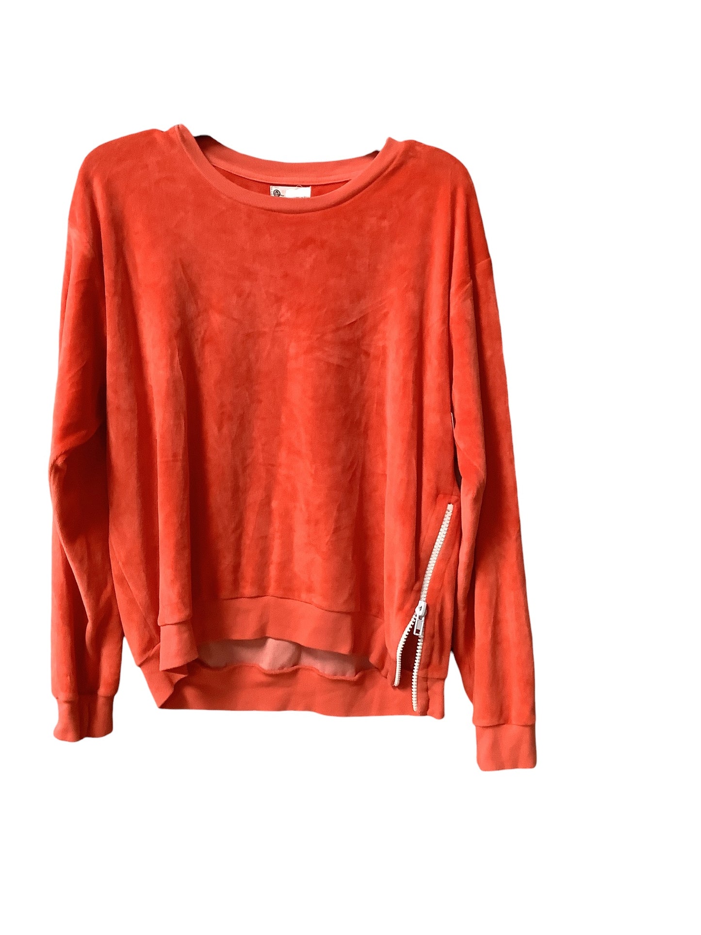 Top Long Sleeve By Evereve In Orange, Size: 2