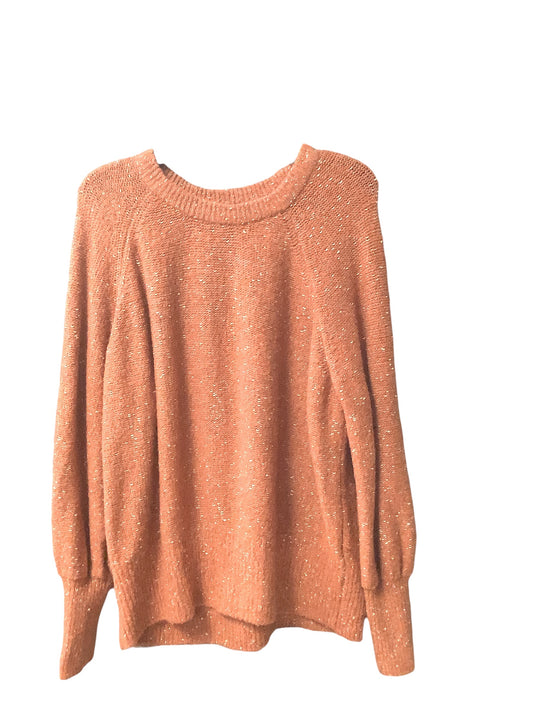 Sweater By Lc Lauren Conrad In Orange, Size: 18