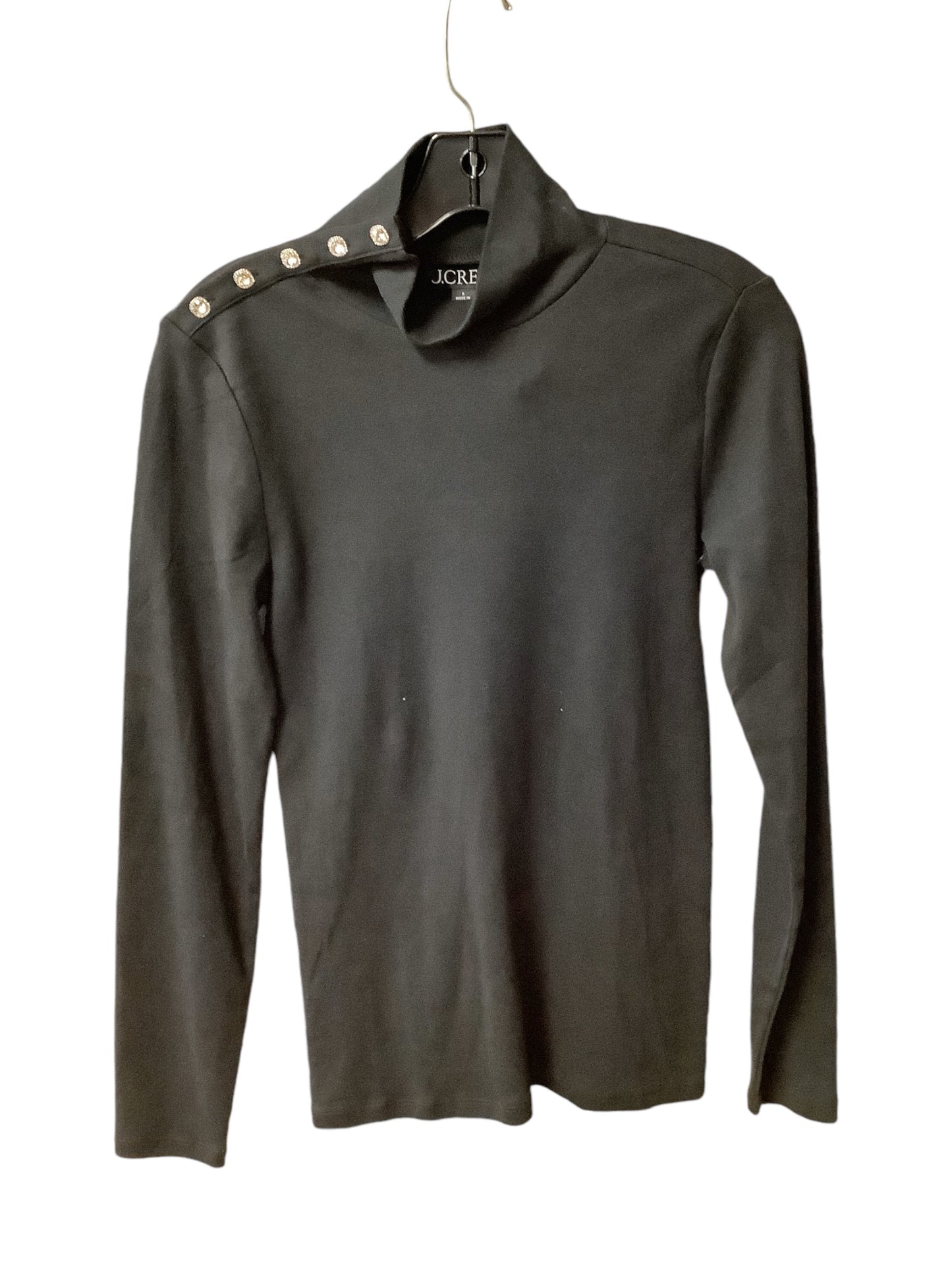 Top Long Sleeve By J Crew In Black, Size: S