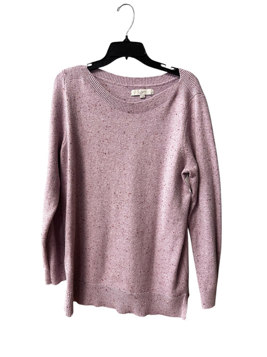 Sweater By Loft In Purple, Size: L