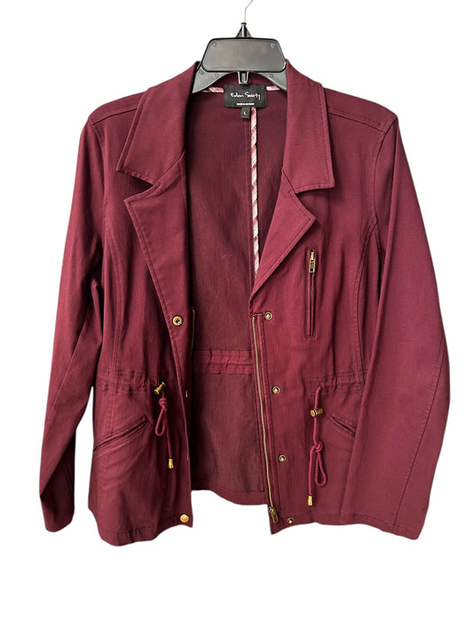 Jacket Other By Cme In Burgundy, Size: L