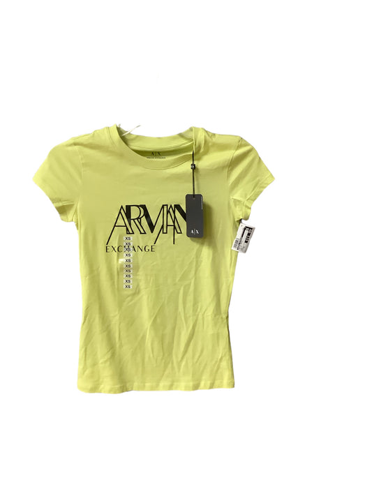 Top Short Sleeve Basic By Armani Exchange  Size: Xs