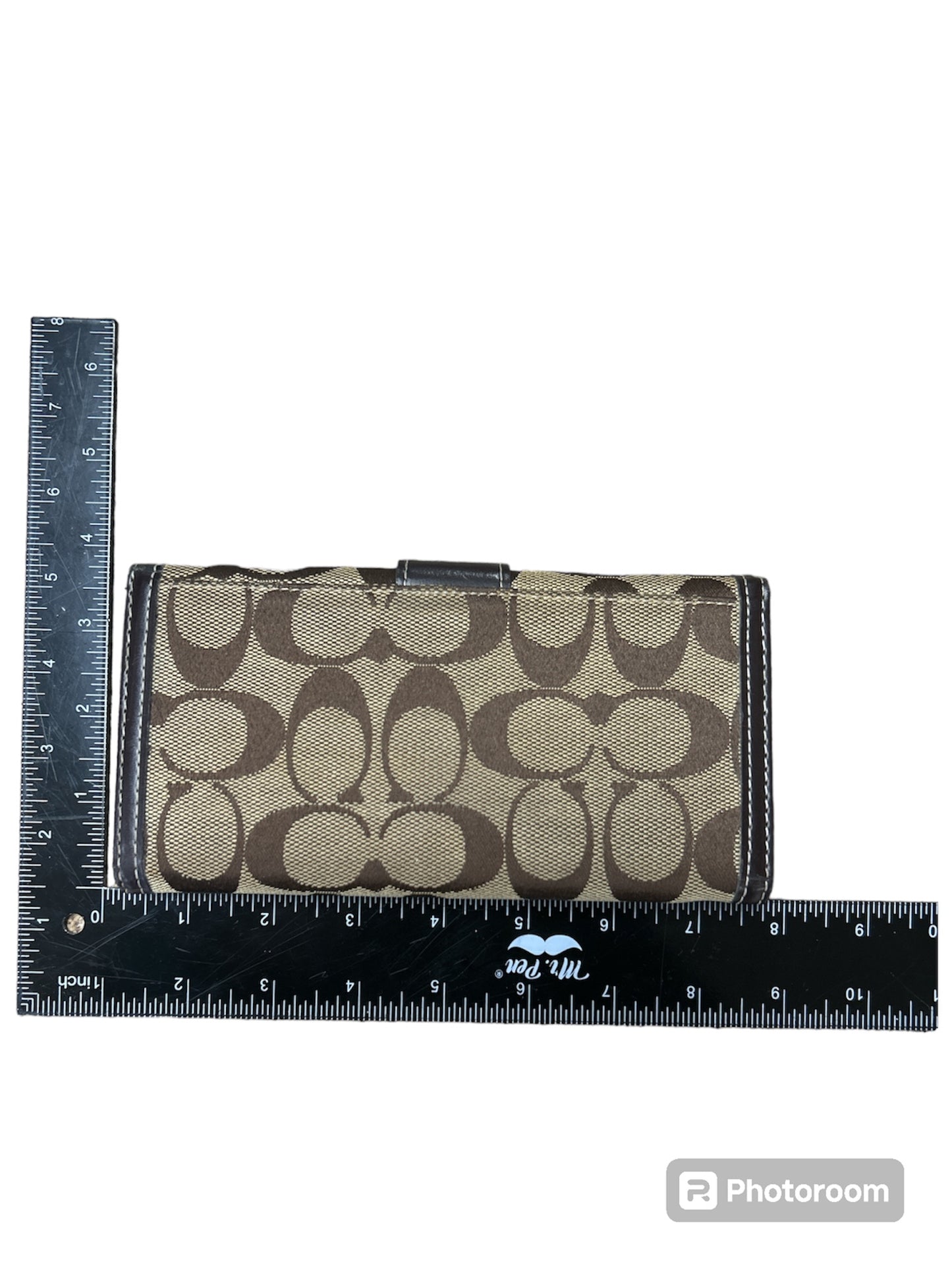 Wallet Designer Coach, Size Medium