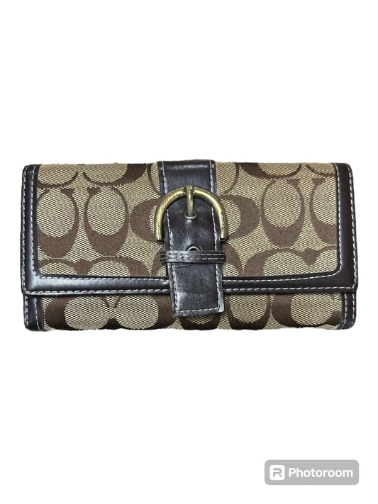 Wallet Designer Coach, Size Medium