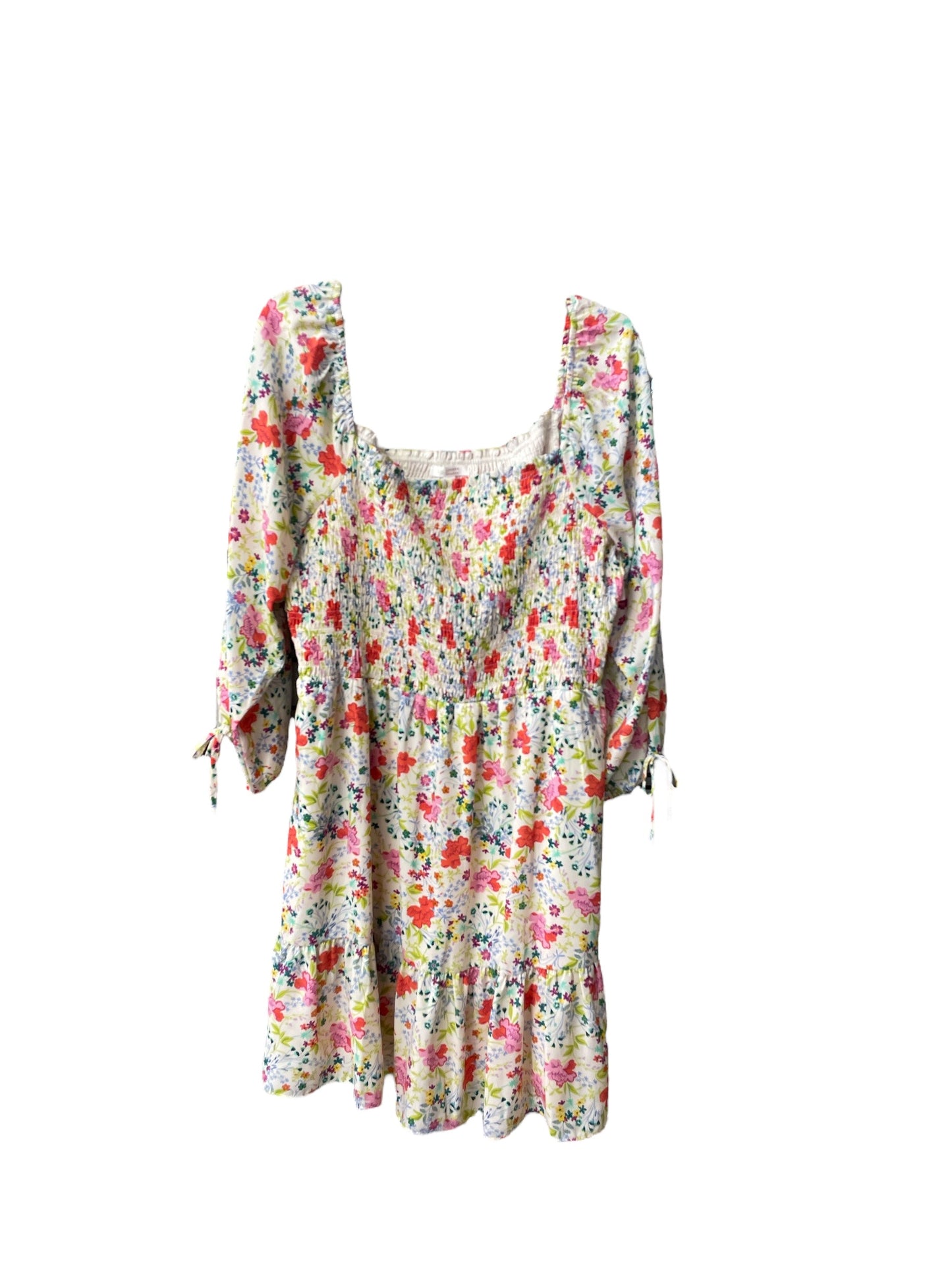 Dress Casual Short By Lc Lauren Conrad In Floral Print, Size: Xxl