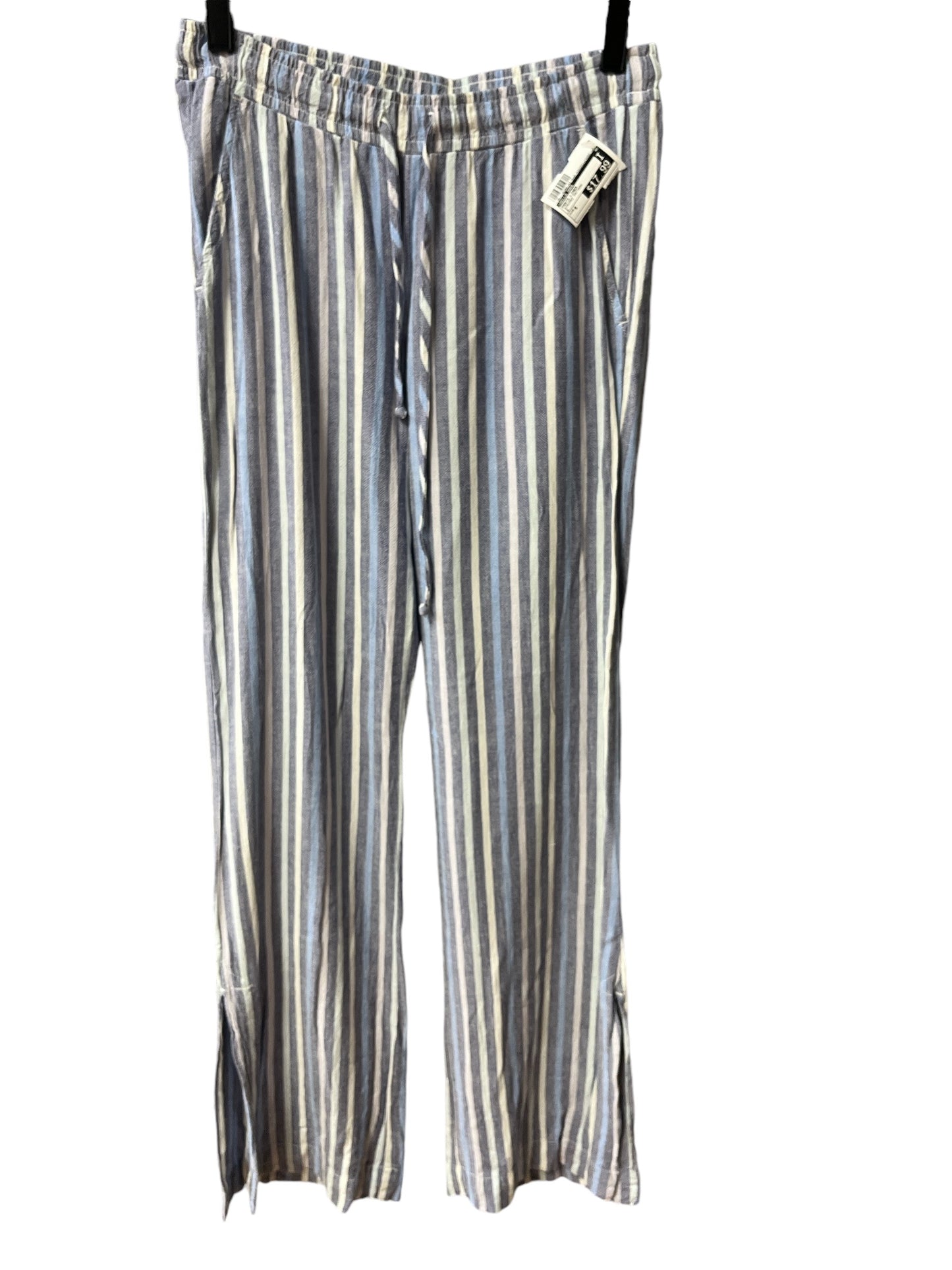 Pants Linen By Bella Dahl In Striped Pattern, Size: S