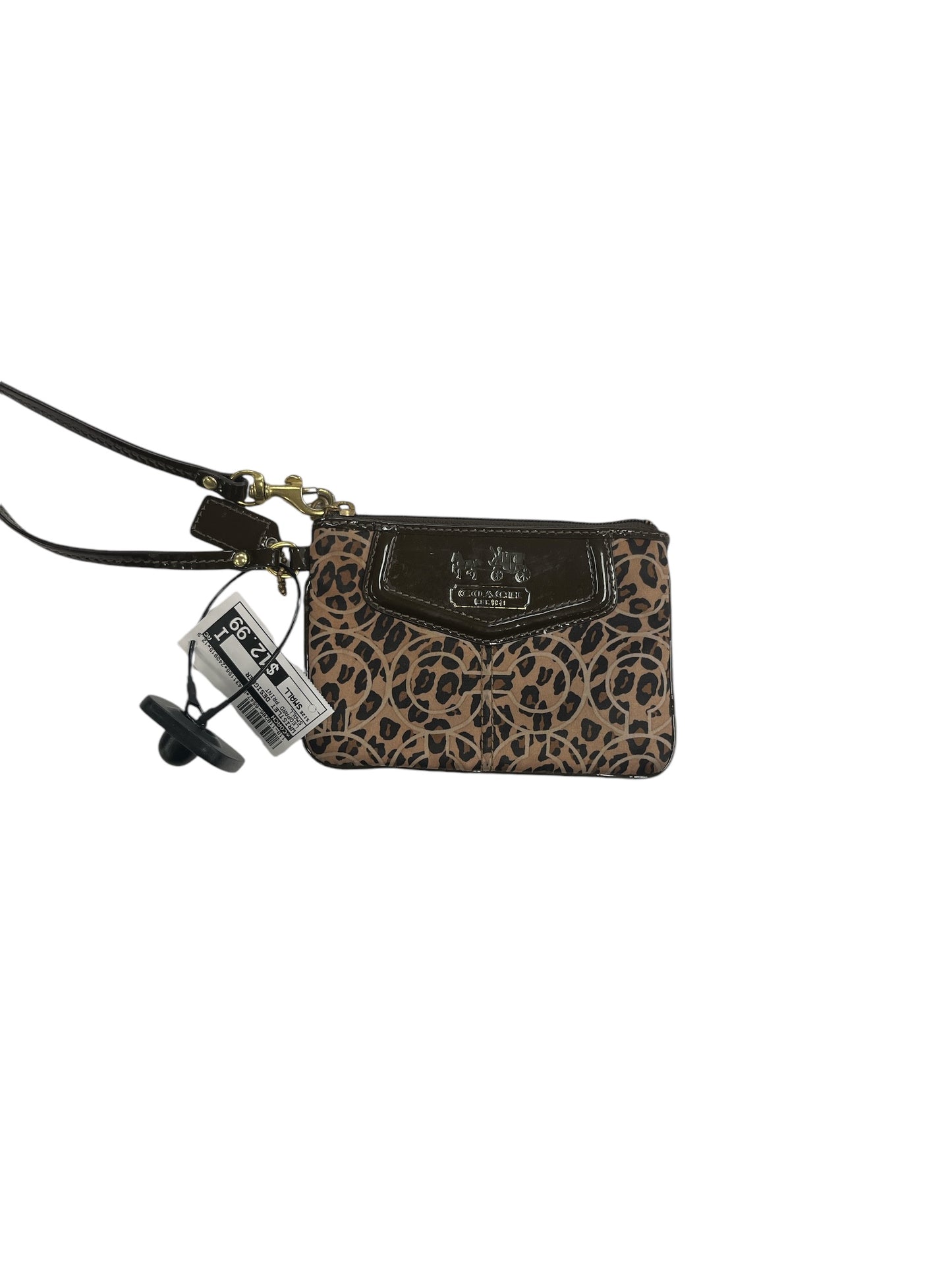 Wristlet Designer By Coach, Size: Small