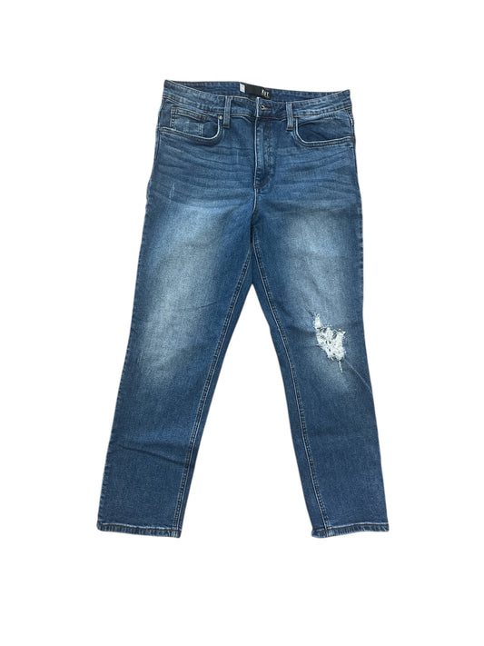 Jeans Straight By Kut In Blue Denim, Size: 10