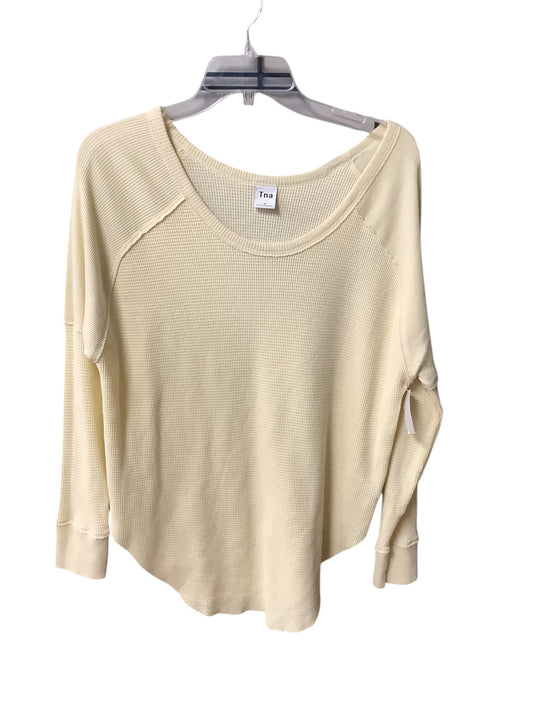 Top Long Sleeve Basic By Clothes Mentor In Yellow, Size: M