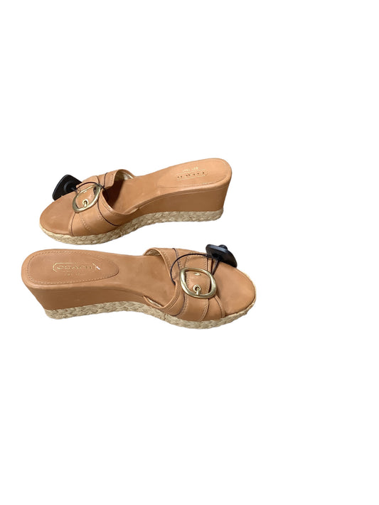 Sandals Flats By Coach  Size: 11
