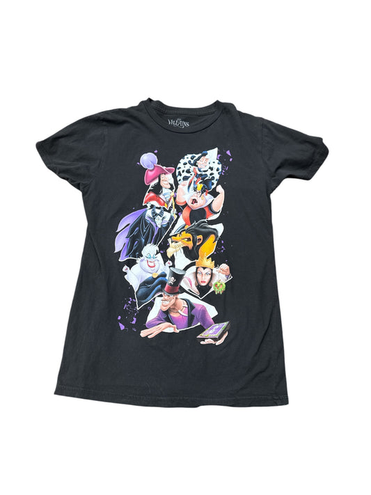 Top Short Sleeve By Disney Store In Black, Size: S